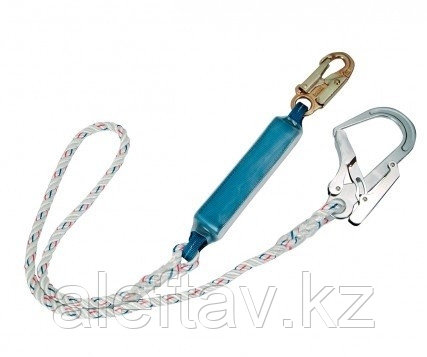 Single rope with shock absorber Nautilus/Одинарный строп из каната с амортизатором, фото 2