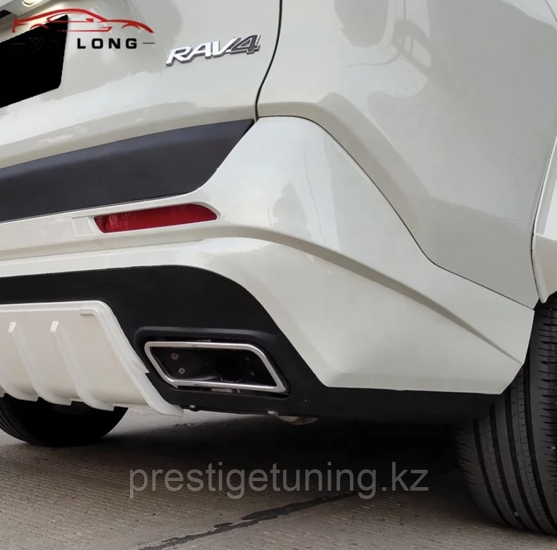 Аэродинамический обвес на Toyota RAV4 2019- дизайн Lexus - фото 6 - id-p83265188