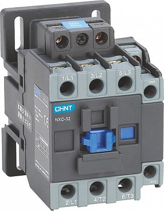 Контактор магнитный NXC-50, 50A 220V/AC3 1HO+1H3 50ГЦ