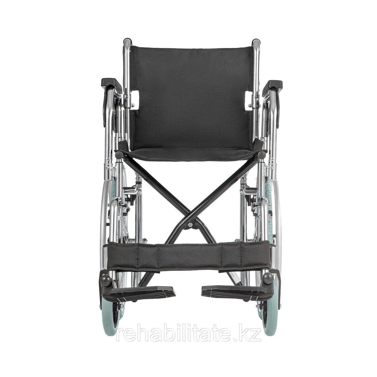 Кресло-коляска для узких проходов, с приводными колёсами под сиденьем OLVIA 30 150 - 43см - фото 4 - id-p94295916