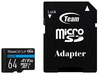 Карта памяти Team Group Elite Micro SDXC TEAUSDX64GIV30A103 64Gb