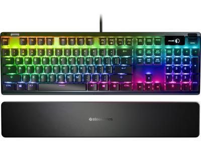 Клавиатура SteelSeries Apex 7 Brown Switch 64786 черный - фото 1 - id-p94297494