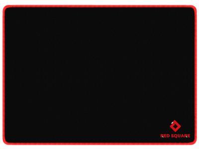 Коврик для мыши красный Square Mouse Mat M черный-красный