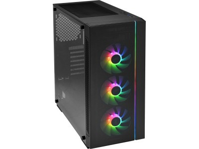 Корпус Deepcool Matrexx 55 V3 ADD-RGB WH 3F черный