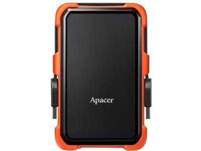 Внешний накопитель Apacer AP1TBAC630T-1 1Tb черный-оранжевый