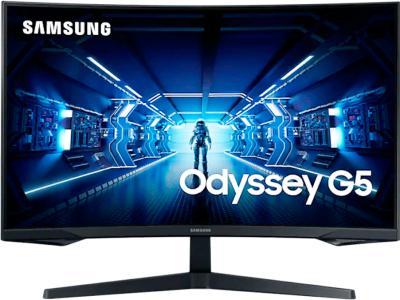Монитор Samsung Odyssey G5 C32G55TQWI LC32G55TQWIXCI черный - фото 1 - id-p94299951