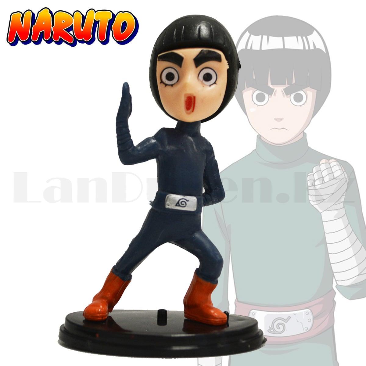Игровая фигурка Наруто с подставкой 10 см персонаж Рок Ли