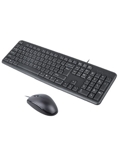 Клавиатура Wintek WS-KB-505 черный + мышь