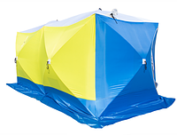 Палатка Куб-3 (трехслойная) дышащая Дубль