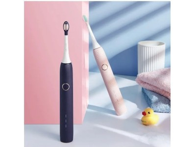 Электрическая зубная щетка Xiaomi Soocas So White Sonic Electric Toothbrush V1 синий - фото 3 - id-p94304438