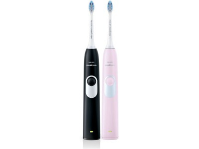 Электрическая зубная щетка Philips Sonicare 2 Series Gum Health HX6232/41 черный-белый - фото 2 - id-p94304541