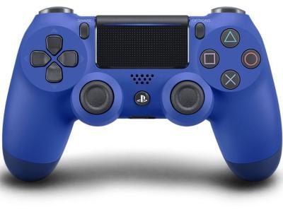 Игровой контроллер Sony Dualshock 4 v2 синий - фото 1 - id-p94304884