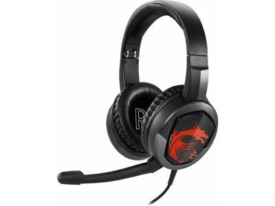 Наушники MSI Immerse GH30 черный-красный, фото 1