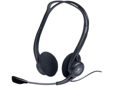 Наушники Logitech PC Headset 960 USB черный, фото 1