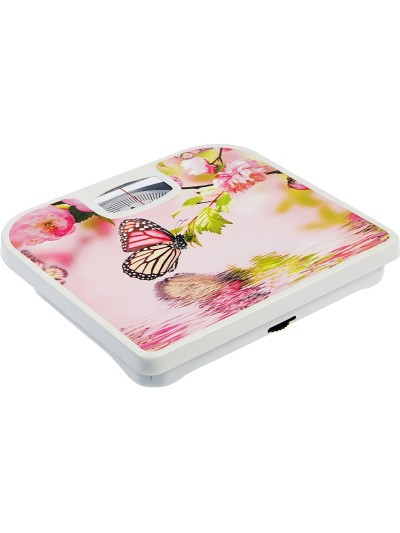Напольные весы Irit Бабочки IR-7312 розовый, фото 1