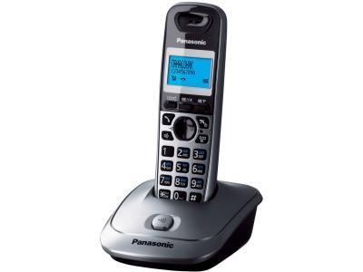 Радиотелефон Panasonic KX-TG2511RUM черный-серый