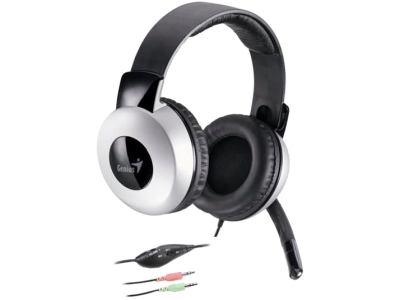 Наушники Genius HS-05A серебристый-черный, фото 1