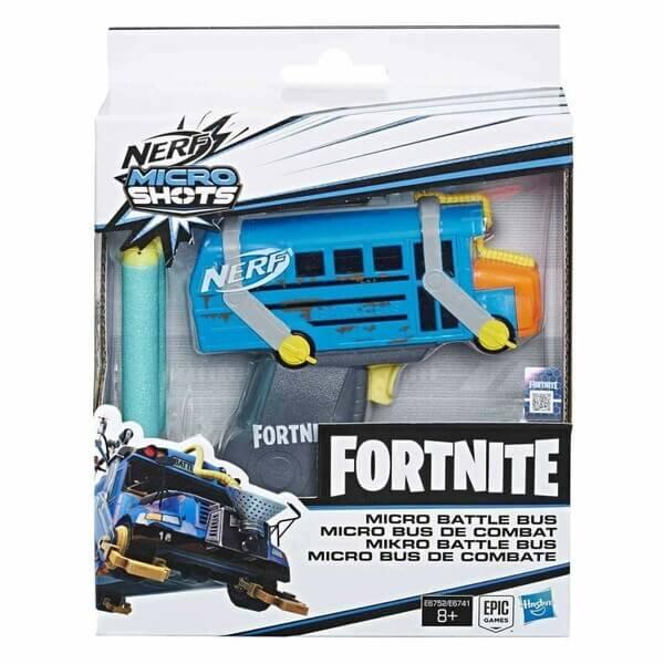 Бластер Hasbro Nerf Микрошотс Фортнайт Micro Battle Bus