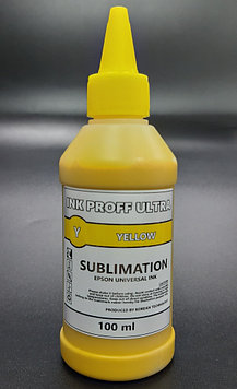 Чернила сублимационные EPSON, InkProff Ultra, Yellow 100 ml.