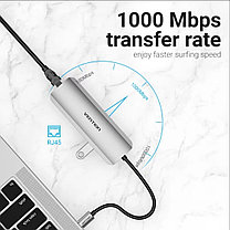 Usb-c Док-станция Vention 9в1 100W, фото 5