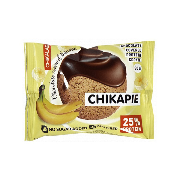 Печенье Сhikalab - ChikaPie (банан в шоколаде), 60 г