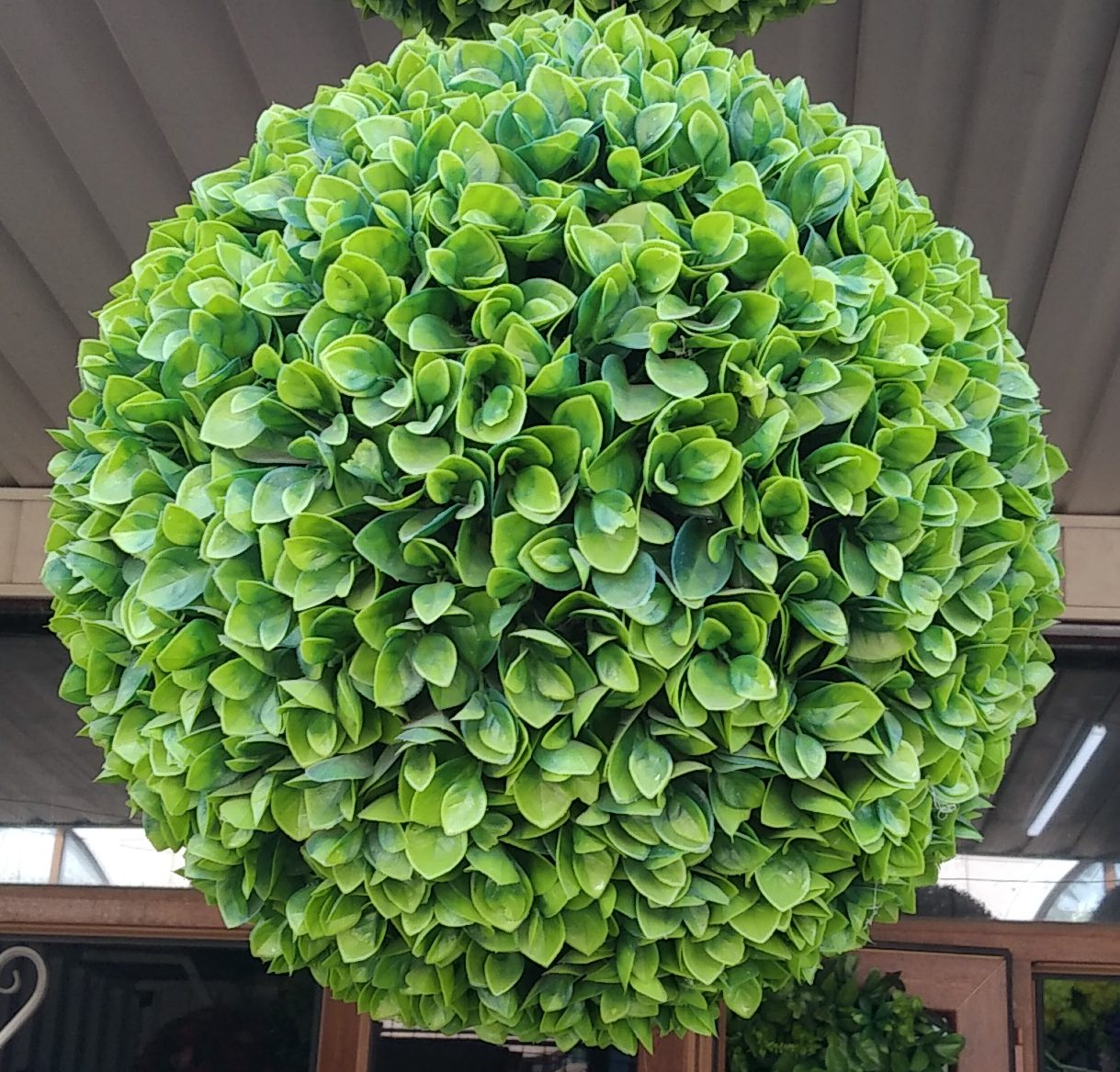 Искусственный самшит, шар (дерево любви) без кашпо, D 60 см