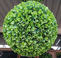 Искусственный самшит, шар (дерево любви) без кашпо, D 60 см