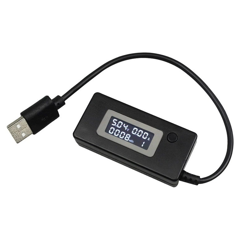 USB тестер напряжения, тока и емкости аккумулятора