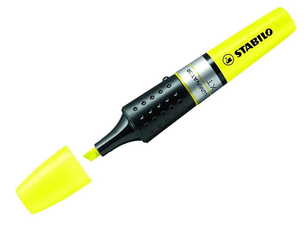 Текстовыделитель STABILO"Luminator" 2-5 мм, желтый