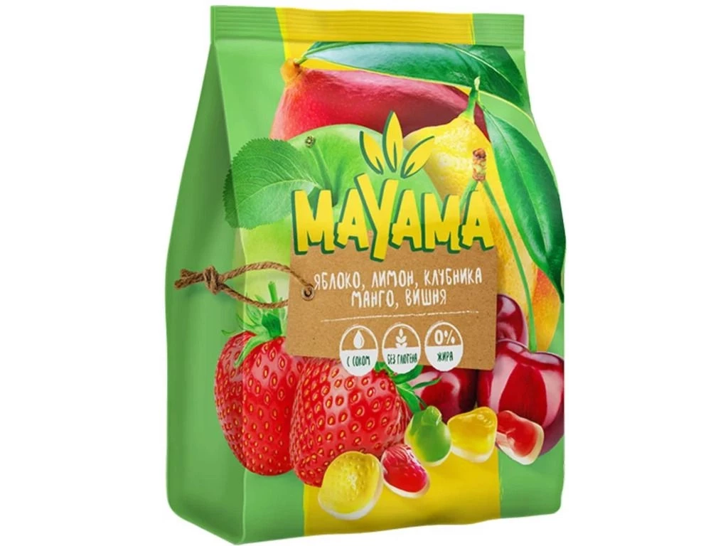 Мармелад жевательный "Mayama", 250гр.