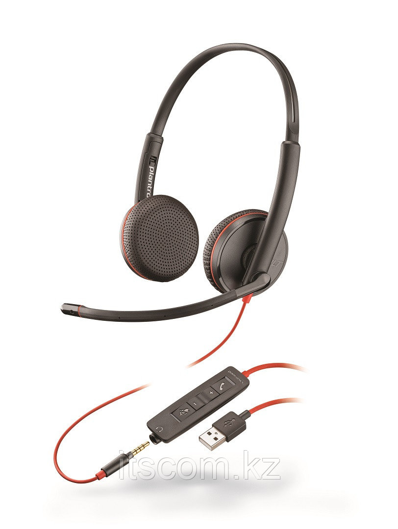 Проводная гарнитура Poly Plantronics Blackwire C3225-A (209747-201)