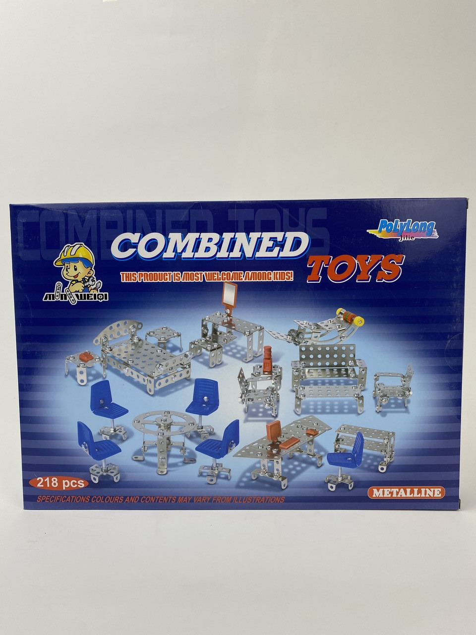 №14456 Металлический констр. Combined toys