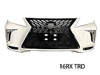 Передний бампер на Lexus RX 2009-15 дизайн TRD