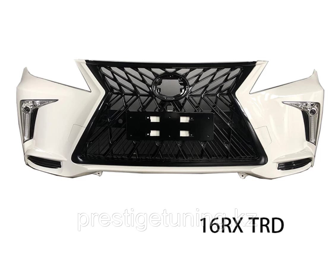 Передний бампер на Lexus RX 2009-15 дизайн TRD, фото 1