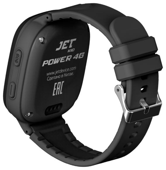 Детские часы JET KID Power 4G, черные - фото 3 - id-p94365548