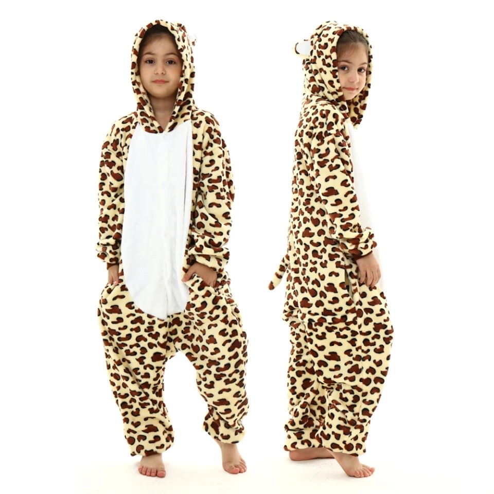 Детская пижама кигуруми гепард