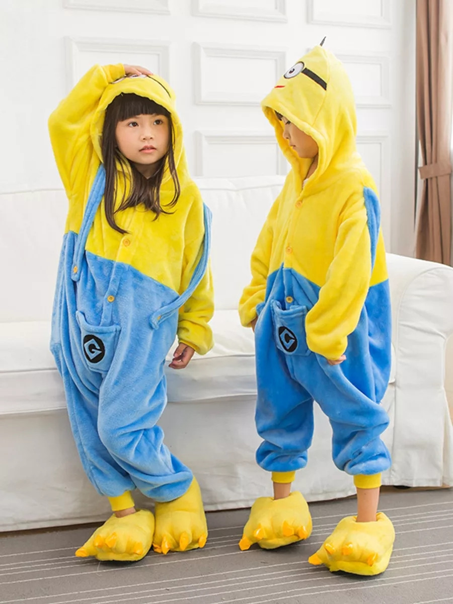 Детская пижама кигуруми Миньон