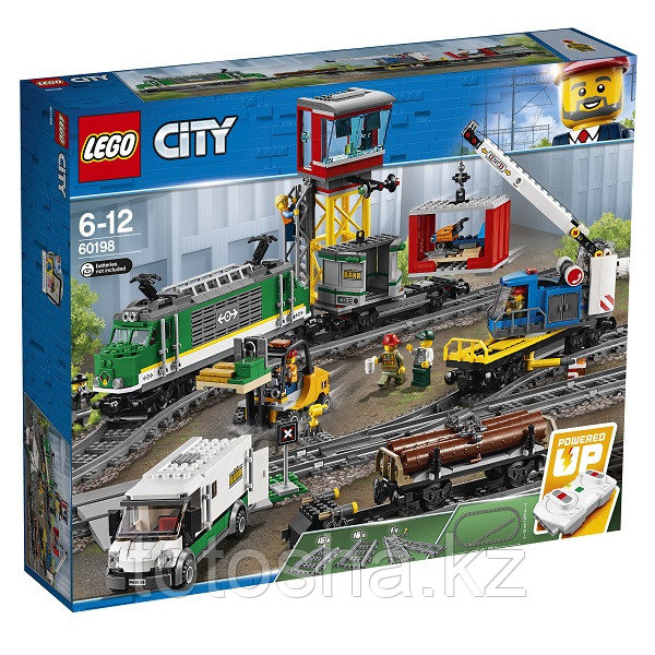 Lego City 60198 Товарный поезд