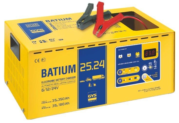 Зарядное устройство GYS BATIUM 25.24 (6/12/24 В, 25 A, 1150 Вт, 13,4 кг)