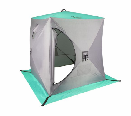 Палатка зимняя Куб 1,5×1,5 PREMIER - фото 1 - id-p94381366