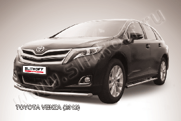 Защита переднего бампера d57 Toyota Venza (2012-2017)