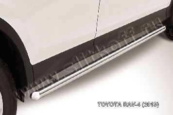 Защита порогов d57 труба Toyota Rav-4 (2012-2015)