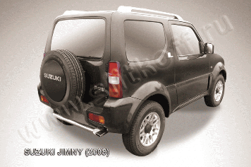 Защита заднего бампера d57 Suzuki Jimny (1998-2019)