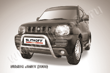Кенгурятник d57 низкий Suzuki Jimny (1998-2019)