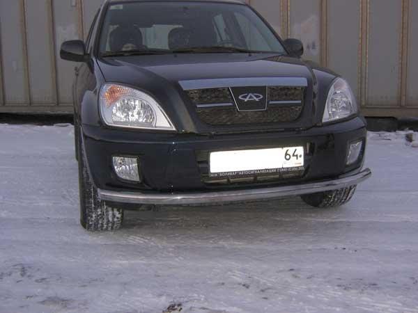 Защита переднего бампера d57 Chery Tiggo (2005-2013)