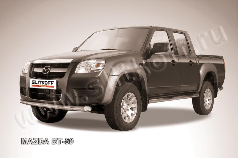 Защита переднего бампера d76 Mazda BT-50 (2006-2011)