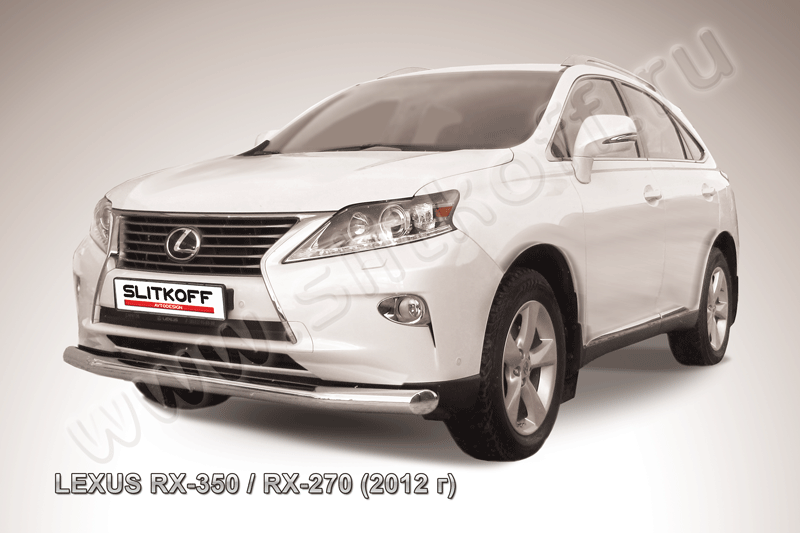 Защита переднего бампера d76 Lexus RX-350/RX-270 (2012-2015)