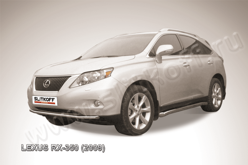Защита переднего бампера d57 Lexus RX-350 (2008-2012)