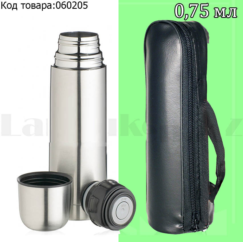 Термос для чая High Grade Vacuum Flask 750 ml с чехлом - фото 1 - id-p57128250