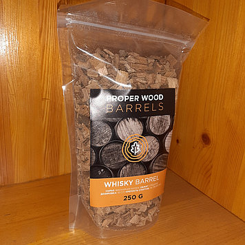 Скотчевая щепа для получения виски Proper wood barres 250 грамм.